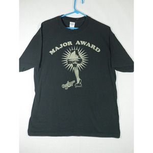 A Christmas Story "Major Award" Black T-Shirt Tag Size L